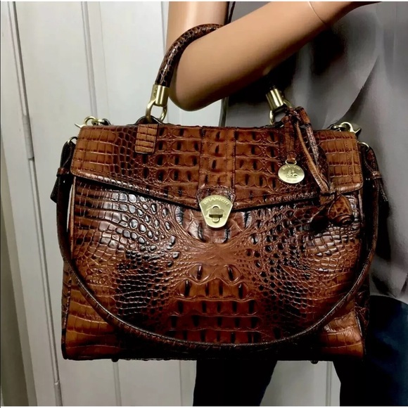 brahmin large satchel